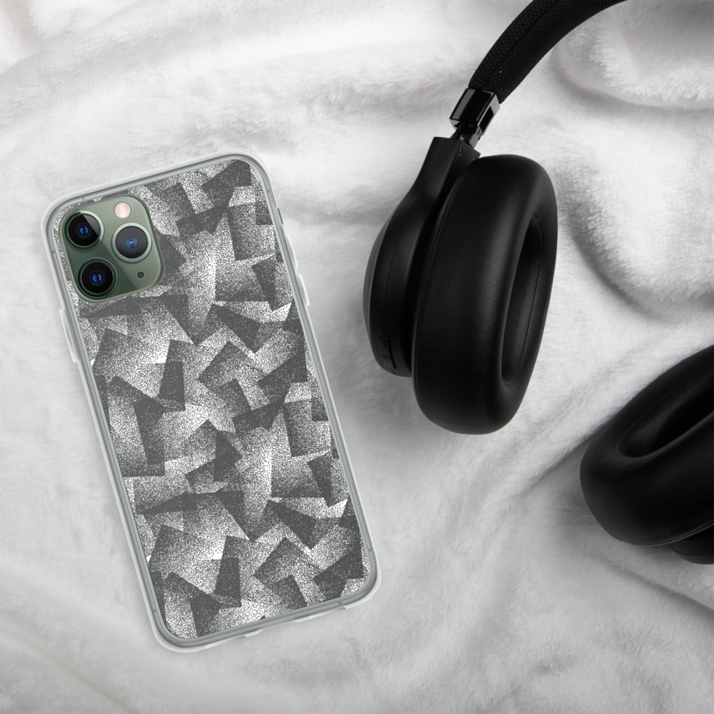 Stippled Abstraction iPhone Case