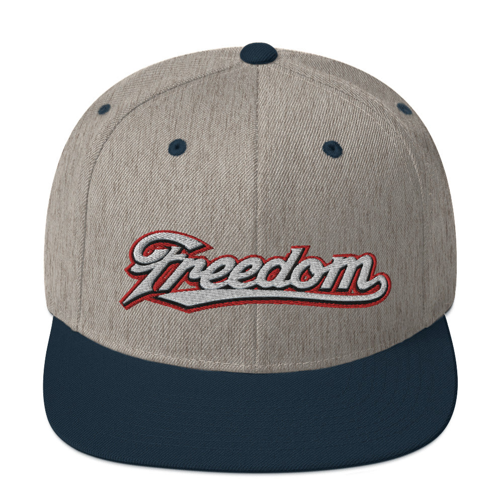 Freedom Snapback Baseball Hat