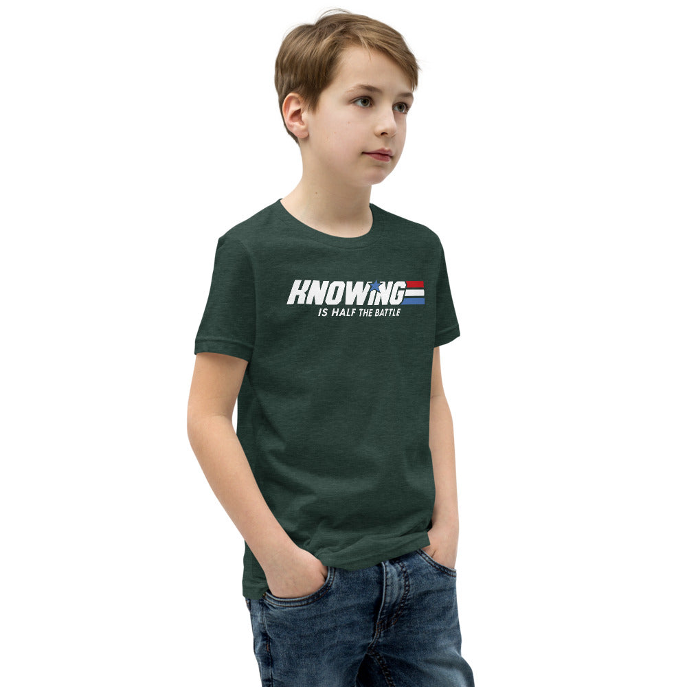 Knowing is Half the Battle Youth Short Sleeve T-Shirt