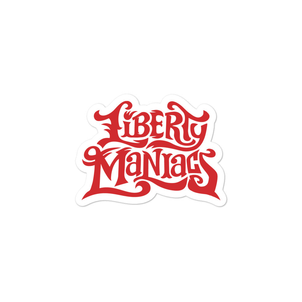 Liberty Maniacs Brand Sticker