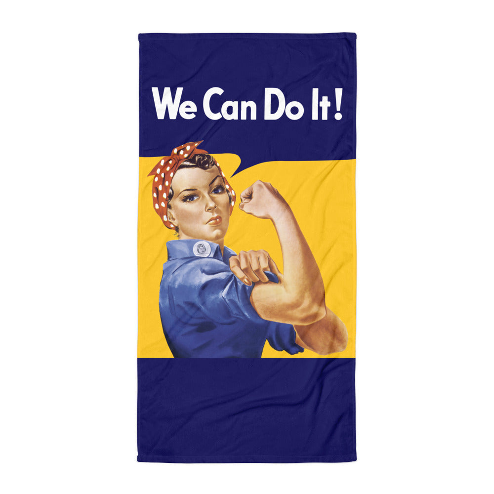 Rosie the Riveter We Can Do It Towel