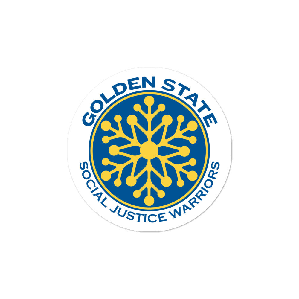 Golden State Social Justice Warriors Sticker