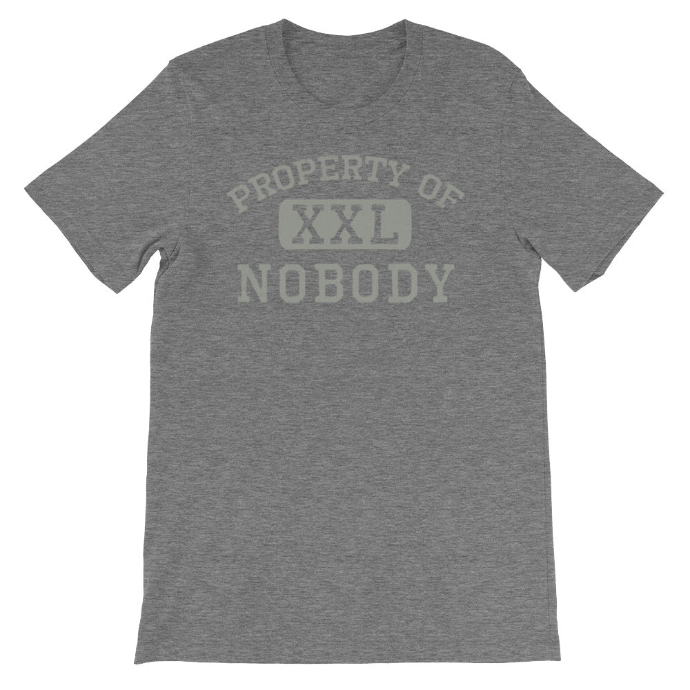 Property of Nobody Heather Workout Shirt