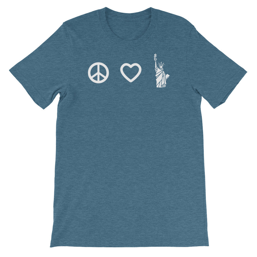 Peace Love Liberty T-Shirt