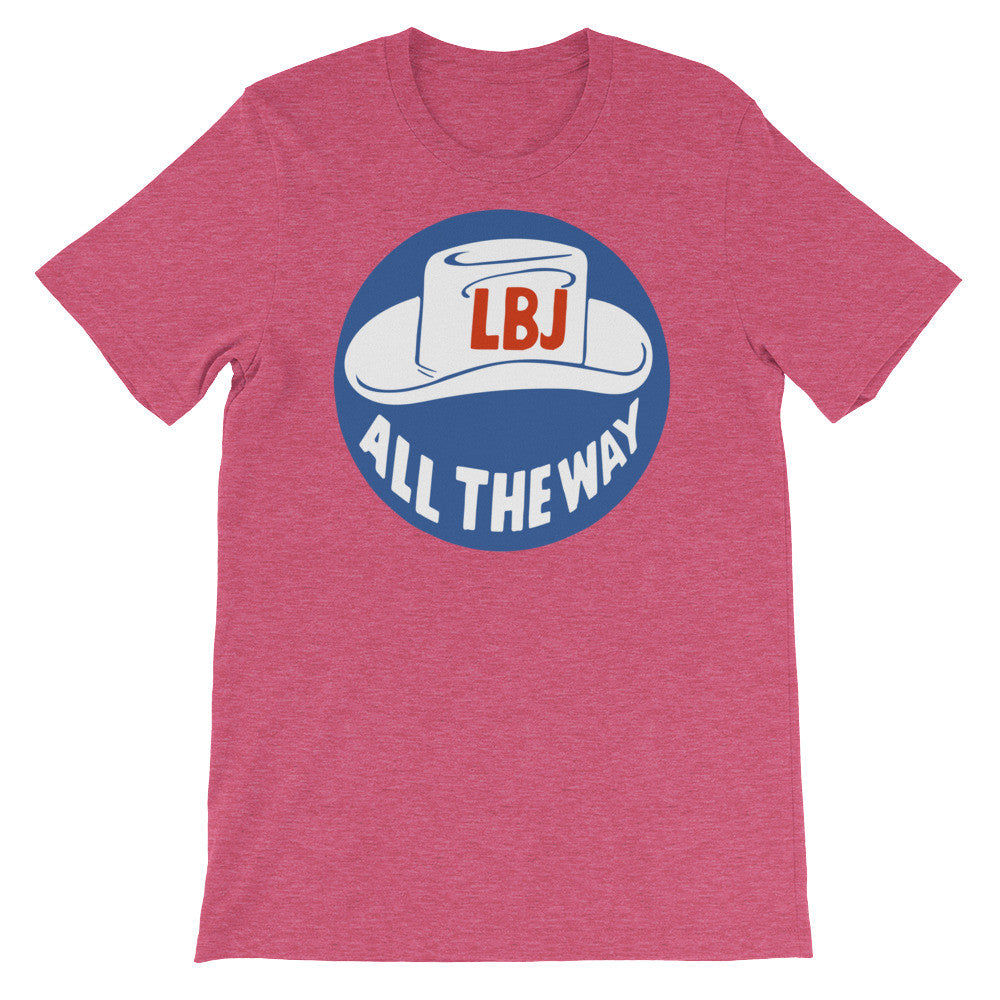 LBJ All the Way 1964 Campaign T-Shirt
