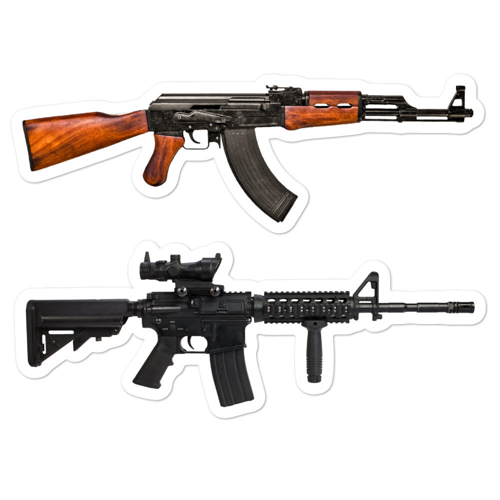 AK47 and M4 Stickers