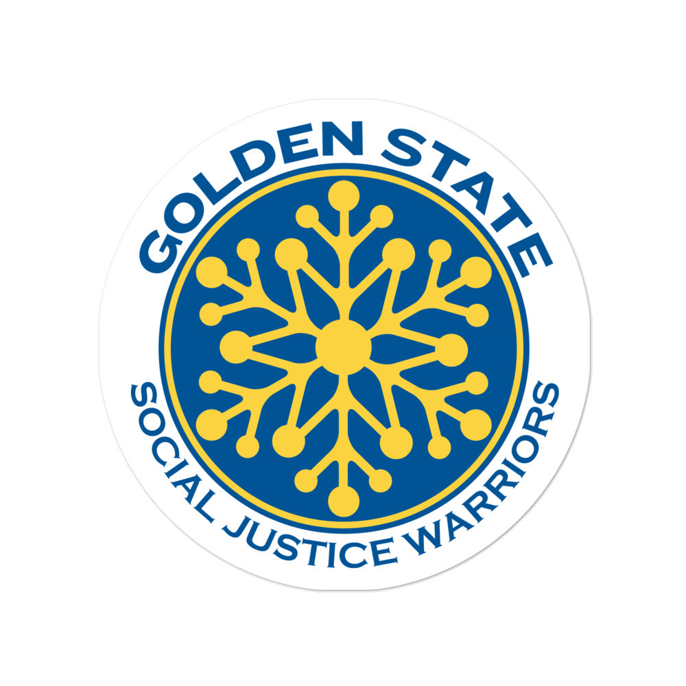 Golden State Social Justice Warriors Sticker
