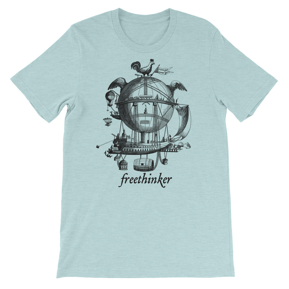 Freethinker Vintage Short-Sleeve Unisex T-Shirt