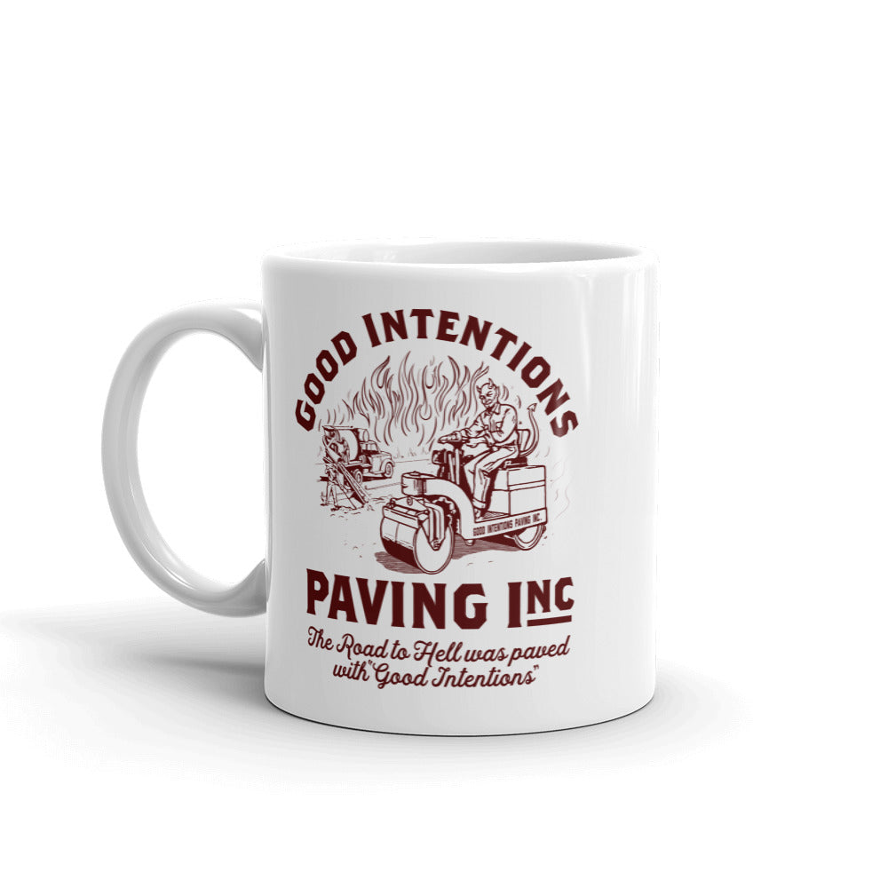 Good Intentions Paving Mug