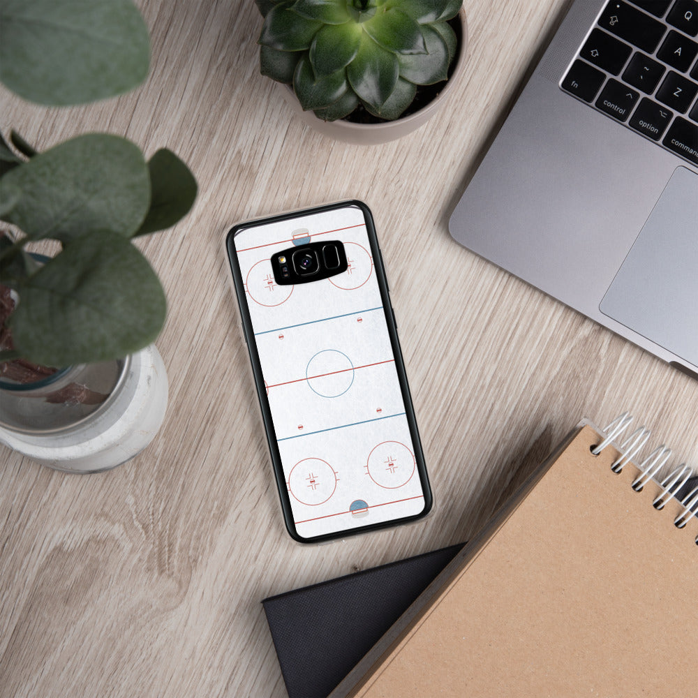 Ice Hockey Rink Samsung Case