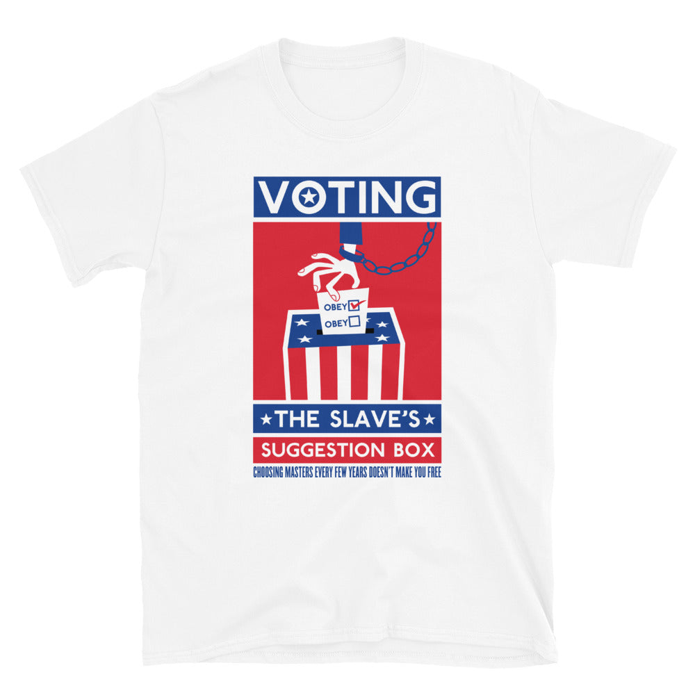 Voting The Slaves suggestion Box Graphic T-Shirt