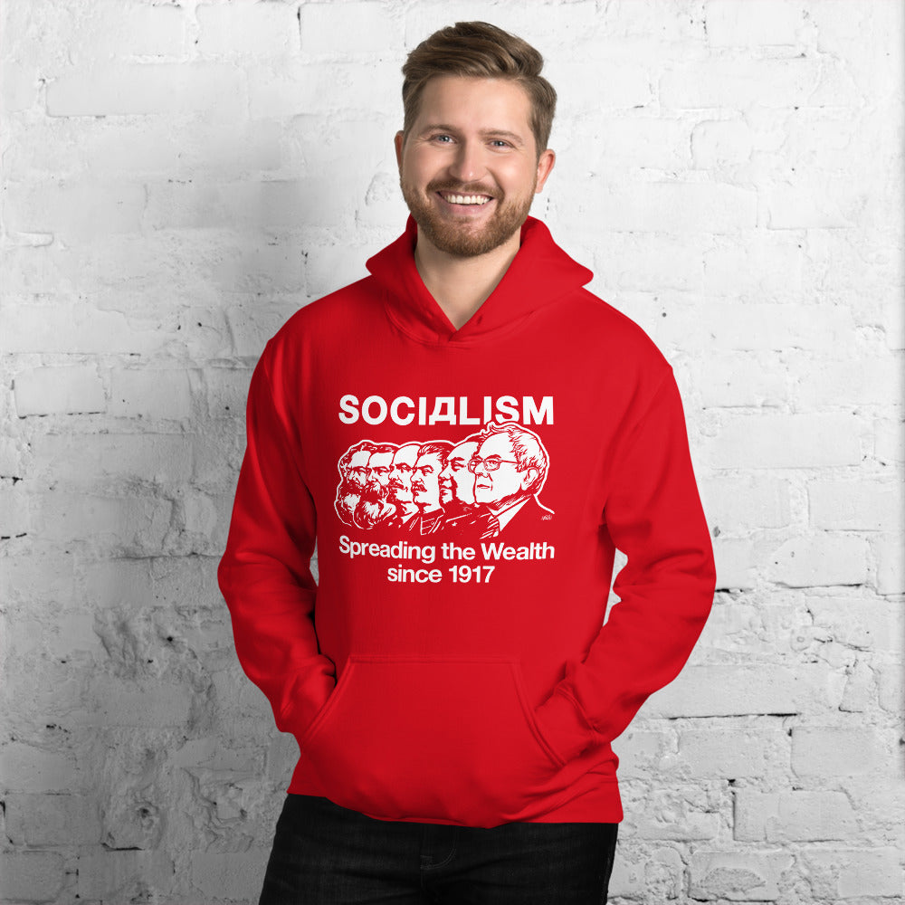 Socialism Spreading The Wealth Bernie Sanders Unisex Hoodie