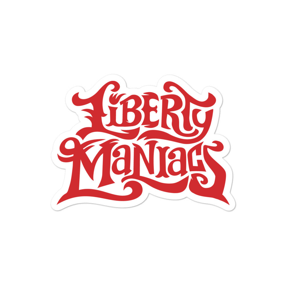 Liberty Maniacs Brand Sticker