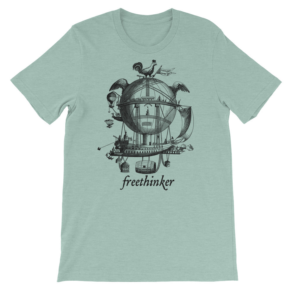 Freethinker Vintage Short-Sleeve Unisex T-Shirt