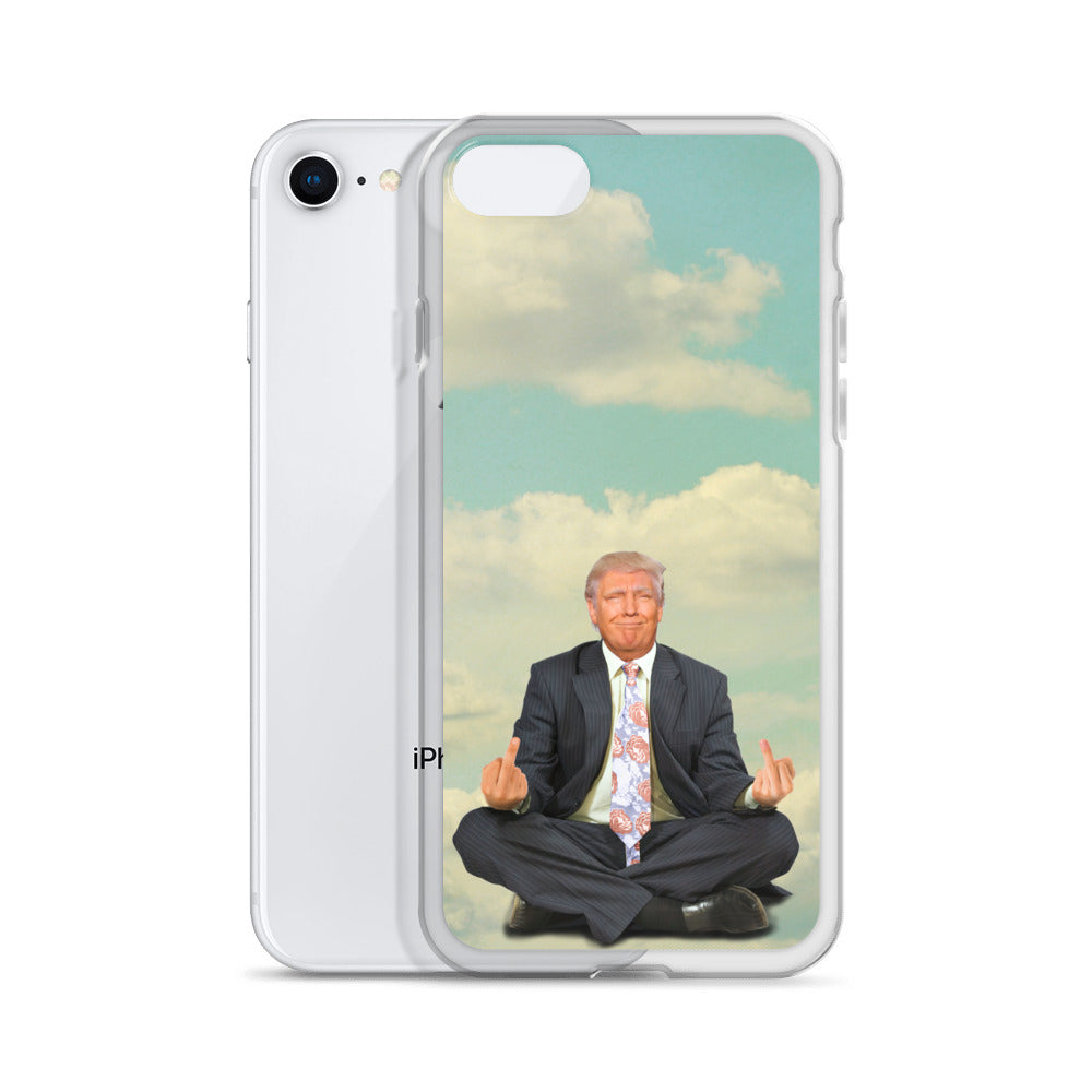 Zen of Trump Meditation iPhone Case