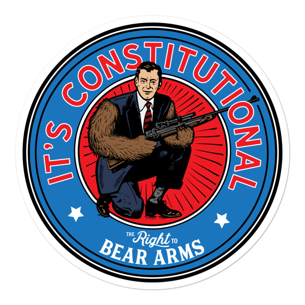 The Right To Bear Arms Sticker