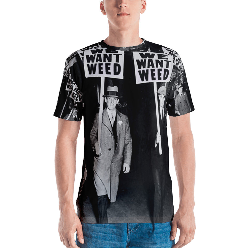 Prohibition Marijuana March Men&#39;s T-shirt