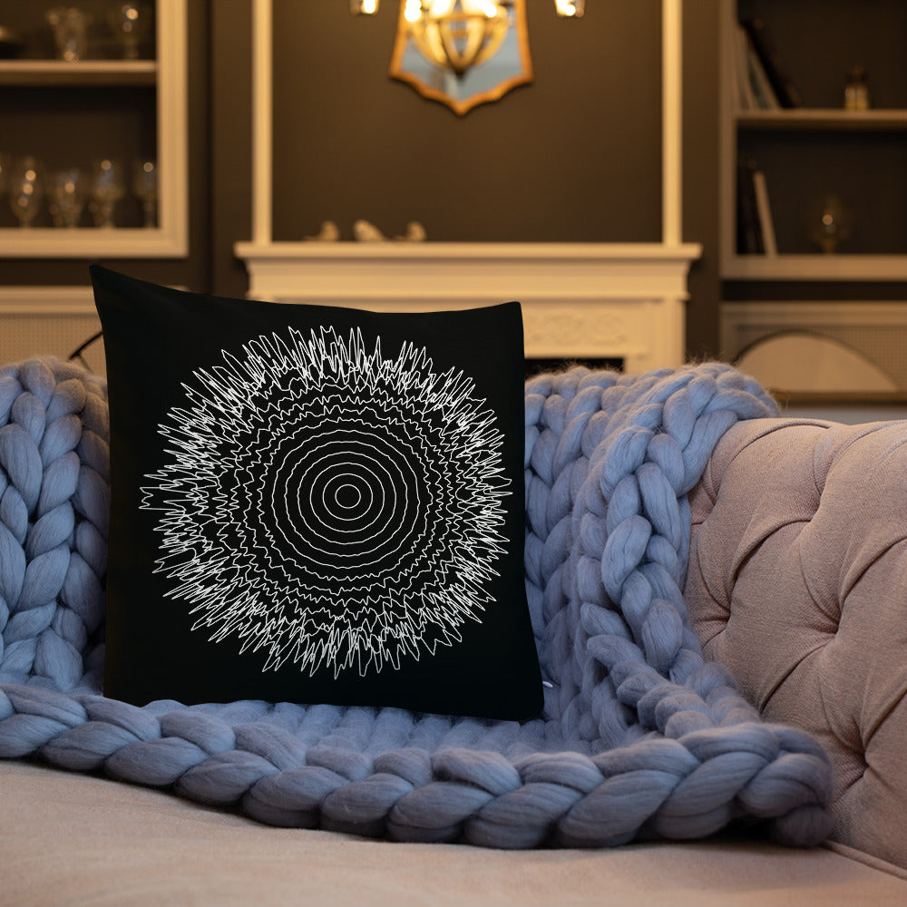 Entropy Throw Pillow