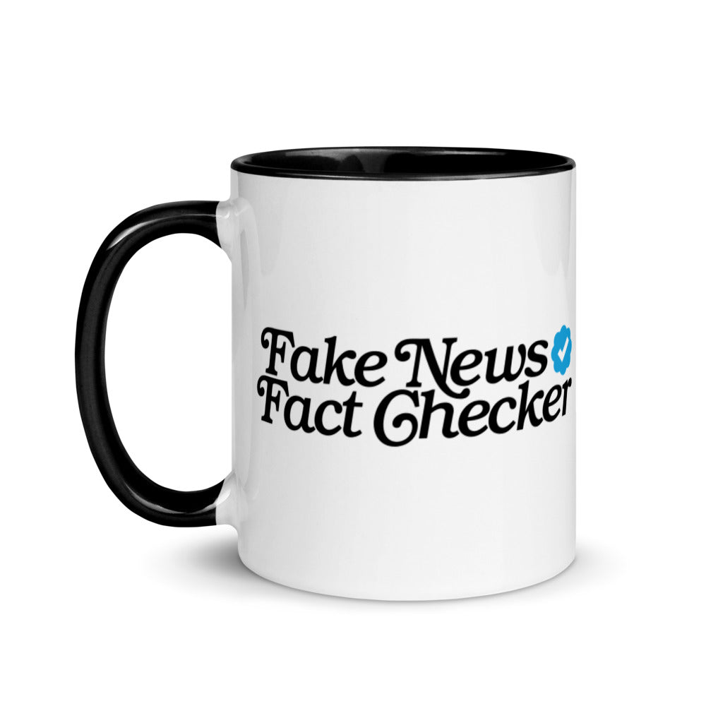 Fake News Fact Checker Mug