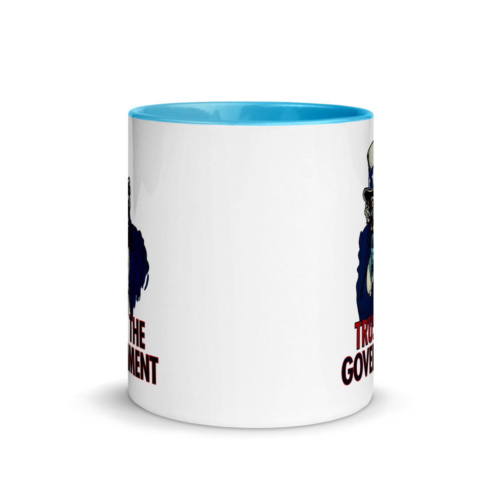 Uncle Sam Trust Government They Live Mug with Color Inside