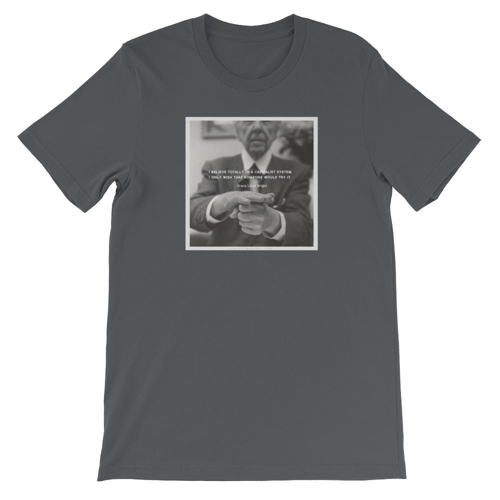 Frank Lloyd Wright Capitalism T-Shirt