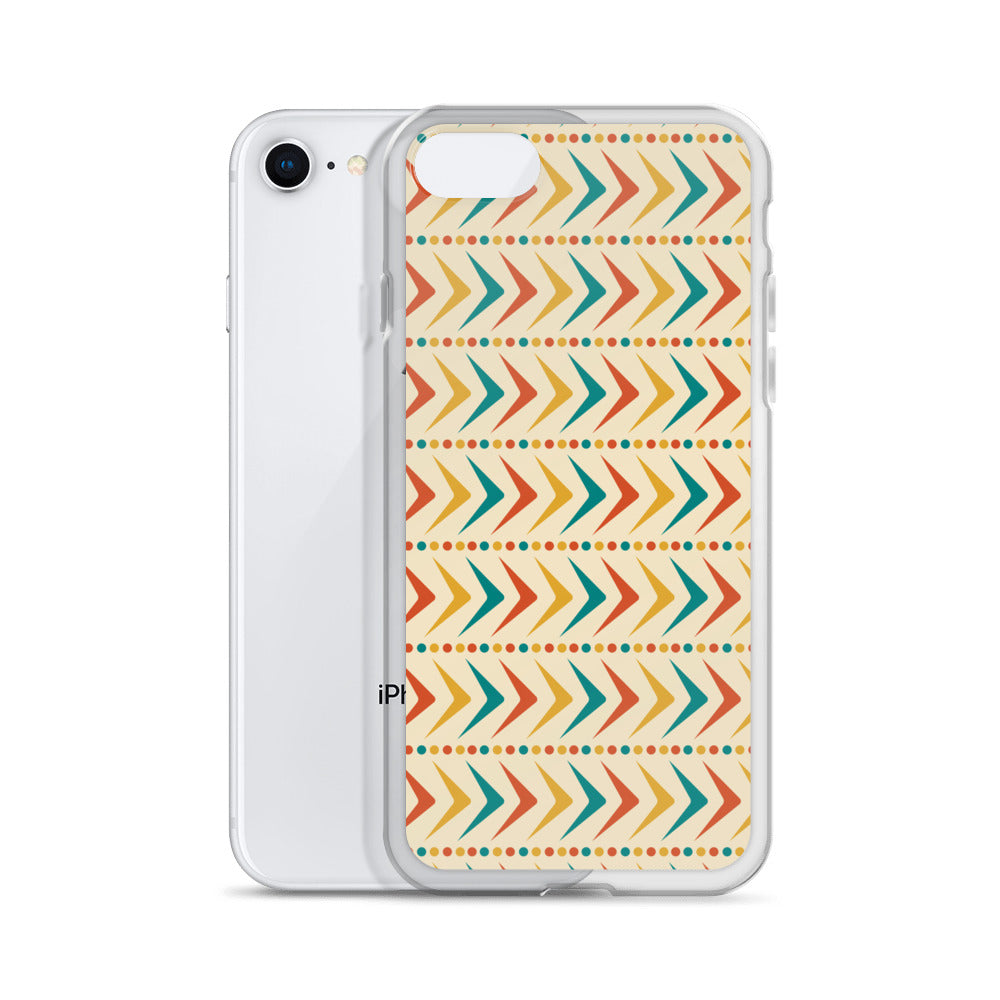 Mid Century Modern Pattern iPhone Case