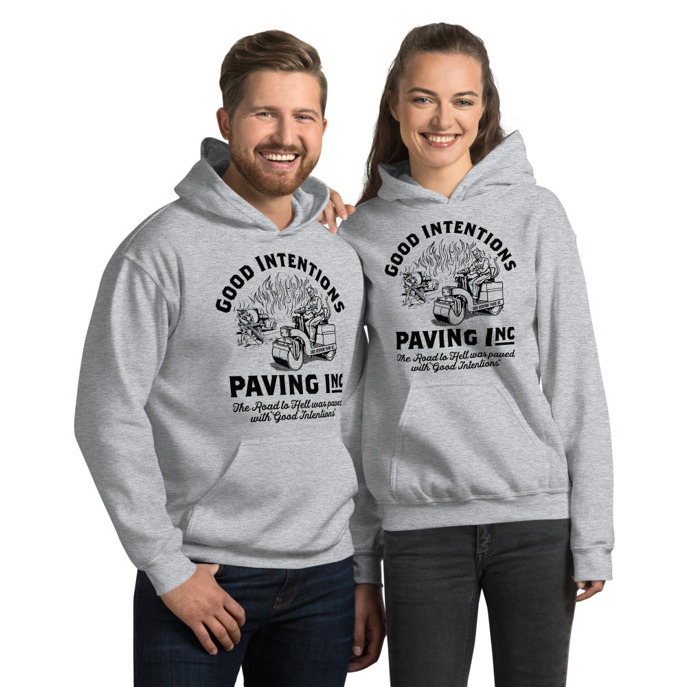 Good Intentions Paving Company Pullover Hoodie Sweatshirt