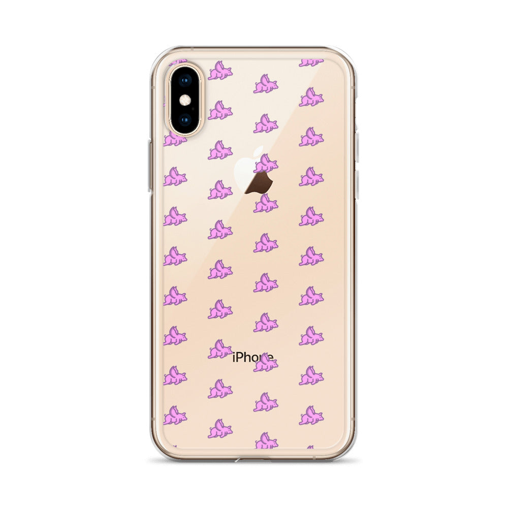 Pigs Fly iPhone Clear Case