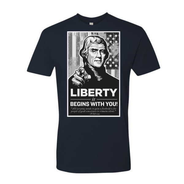 Thomas Jefferson Liberty Graphic Tee