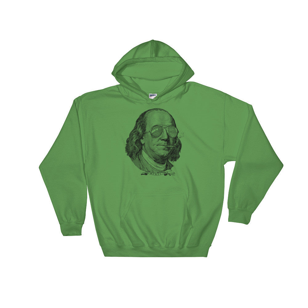 Ben Franklin Political Party Pullover Hooded Sweatshirt