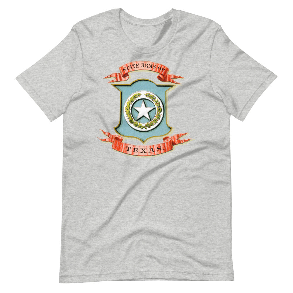 Texas State 1876 Coat of Arms Unisex T-Shirt