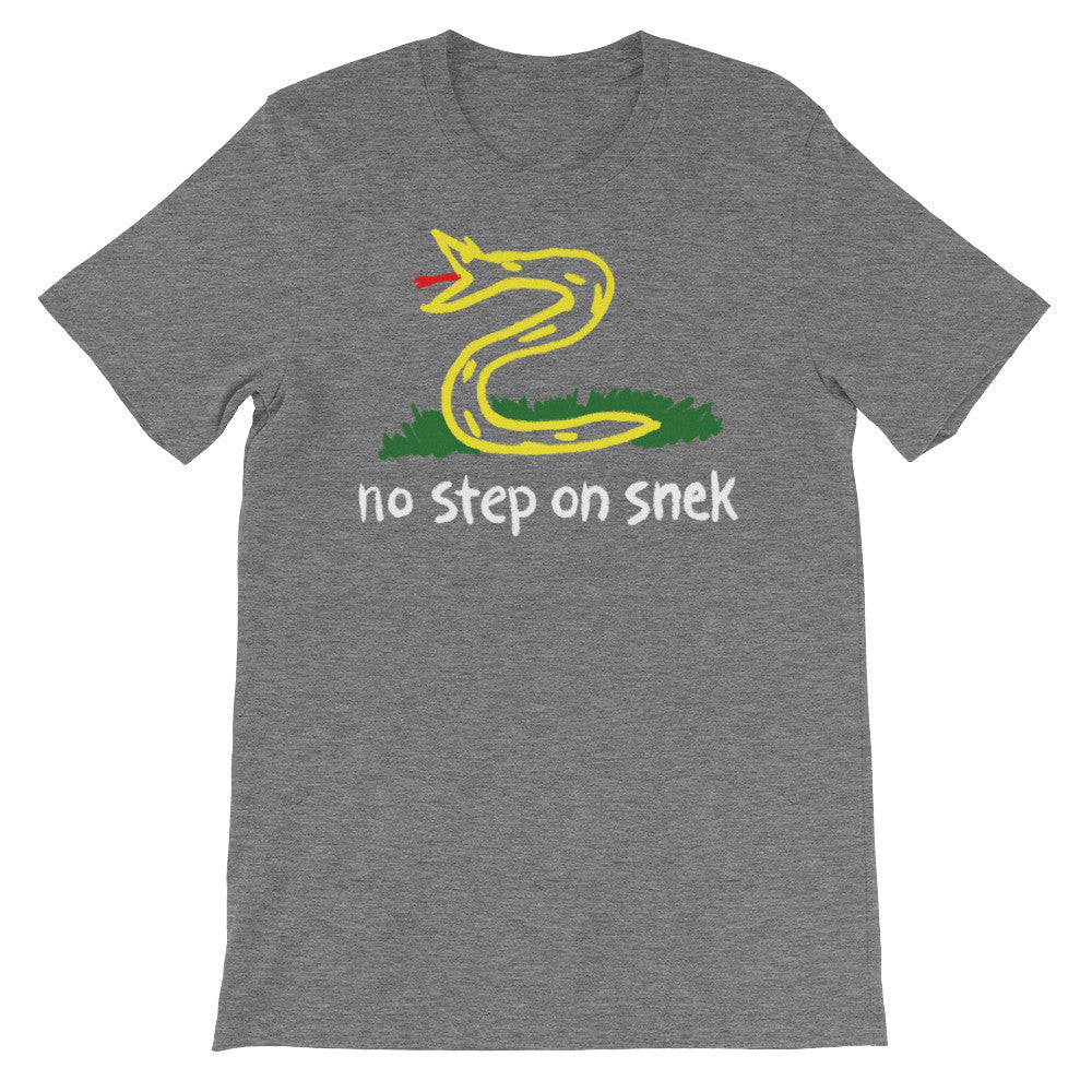 no step on snek snekright Don't tread on me' Men's T-Shirt