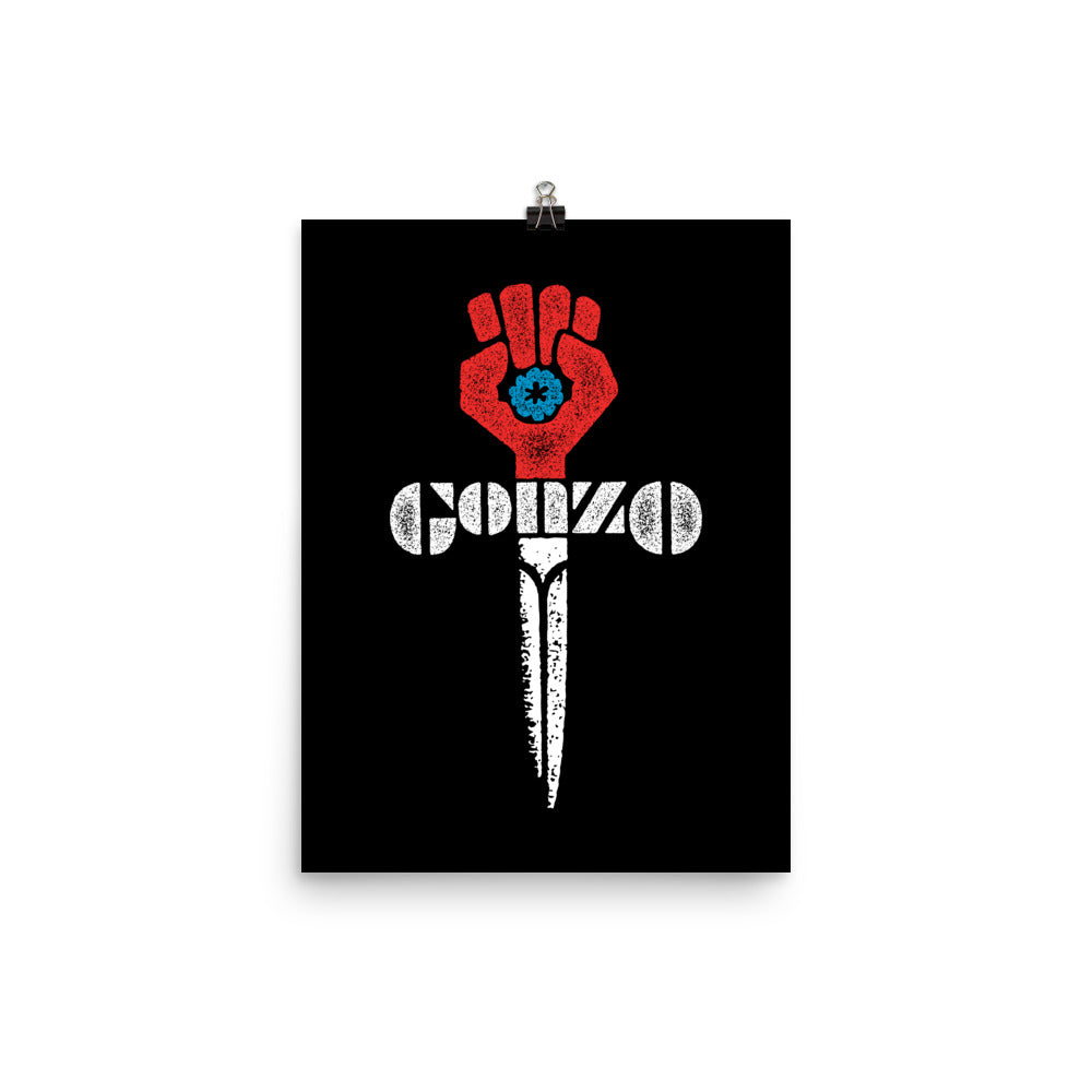 Gonzo Fist Print
