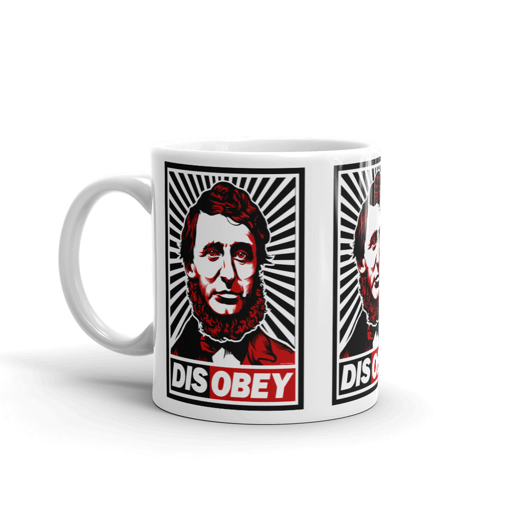 Henry David Thoreau Disobey Mug