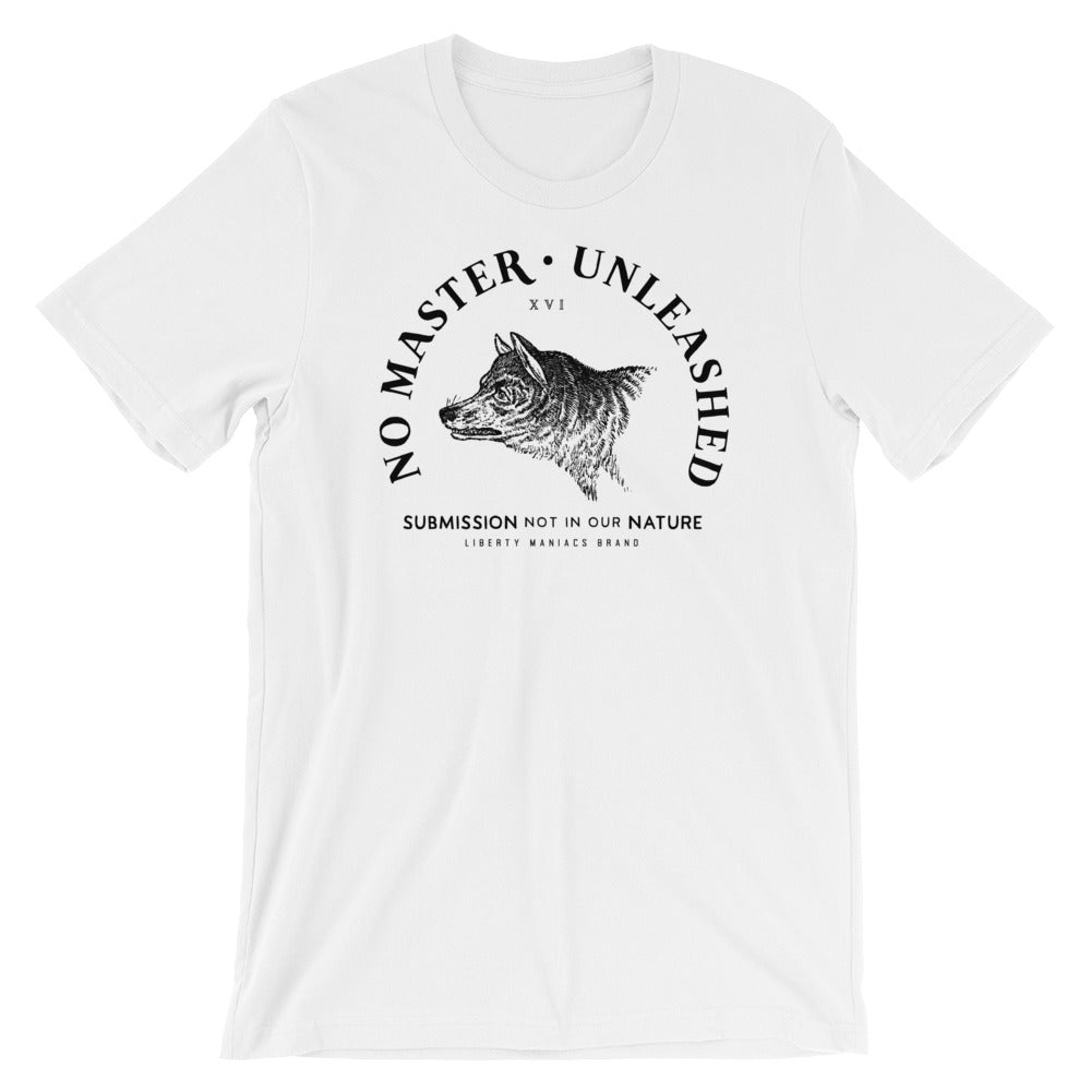 No Master Unleashed Liberty Maniacs Graphic T-Shirt