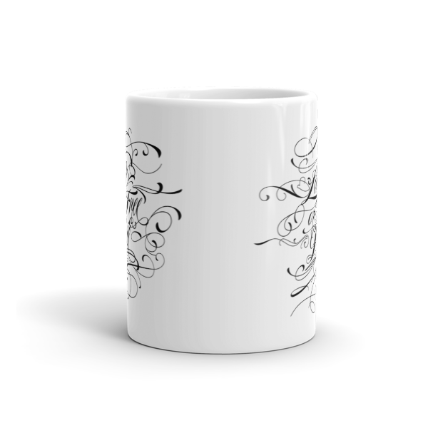 Live Free or Die Typigraphic Mug