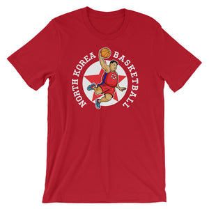 North Korea Basketball Rocketman T-Shirt