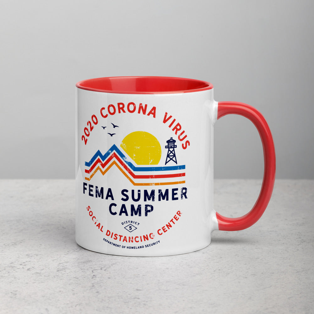 2020 FEMA SUMMER CAMP Social Distancing Center Mug