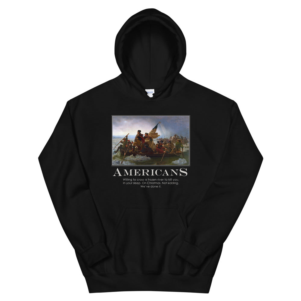 Americans Unisex Hoodie Sweatshirt