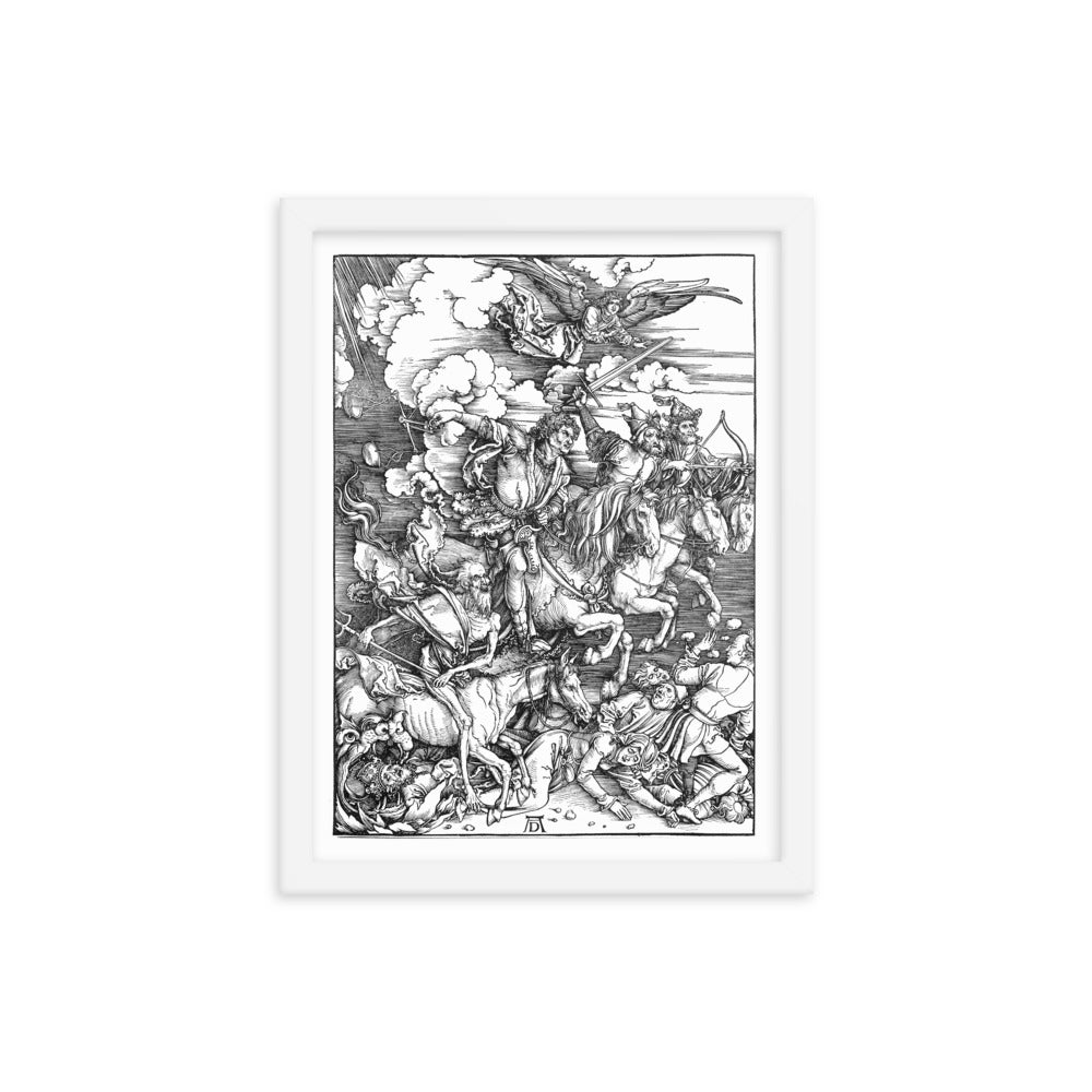 Albrecht Dürer Framed Four Horsemen of the Apocalypse Giclée Print