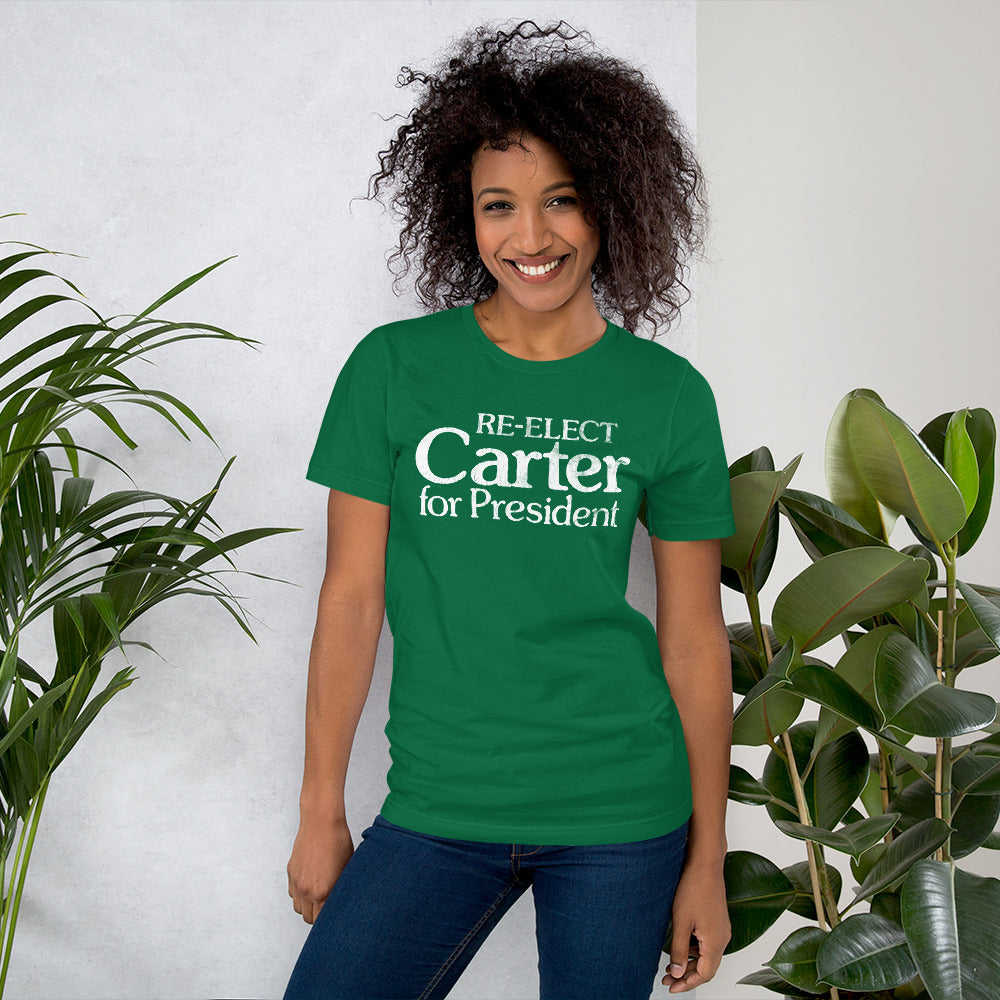 1980 Re-elect Carter for President T-Shirt