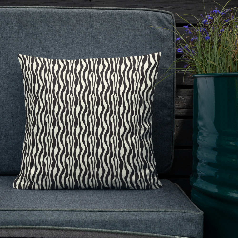 Zebra Print Throw Pillows