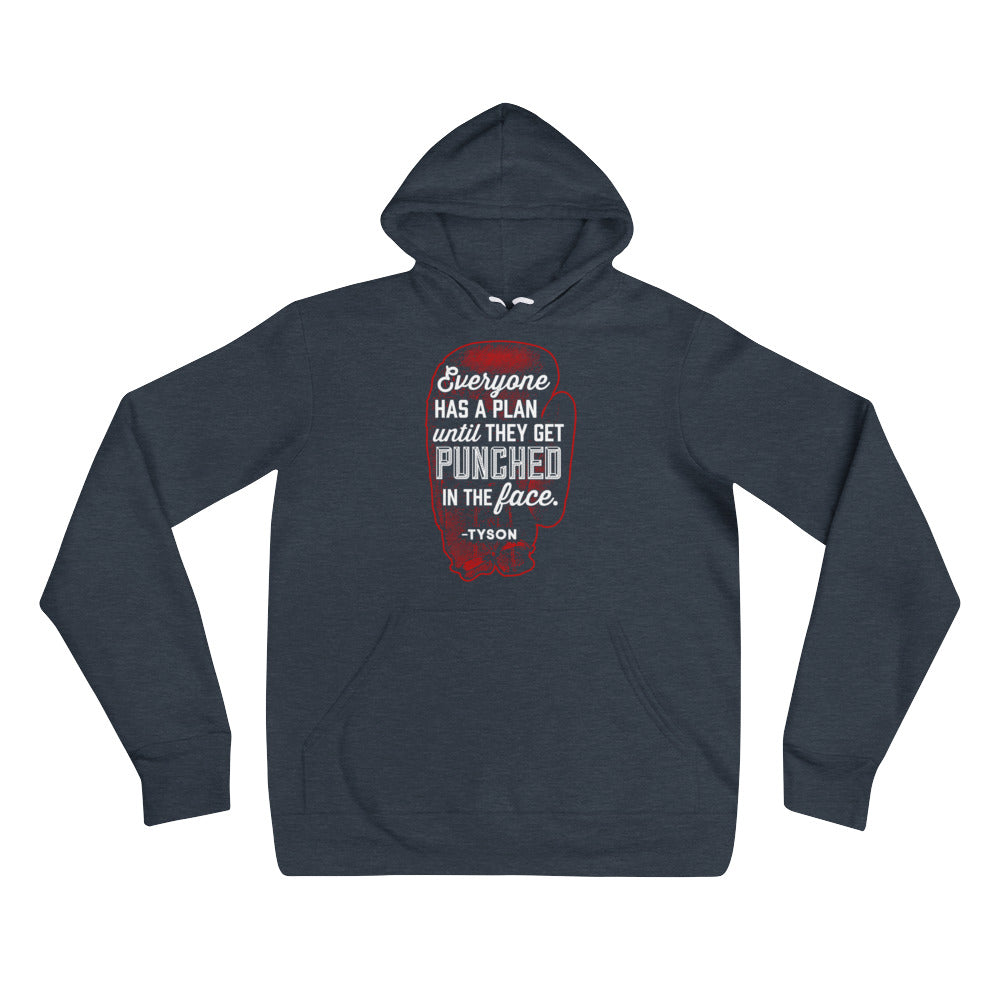 Everyone Has a Plan Sponge Fleece Unisex hoodie
