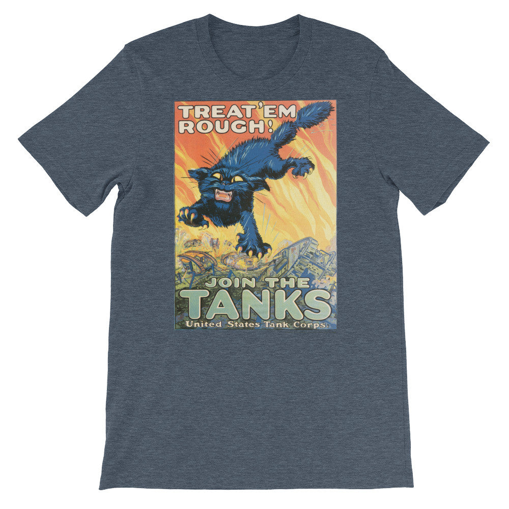 WW1 Wildcat Tanker Unisex Short Sleeve Graphic T-Shirt