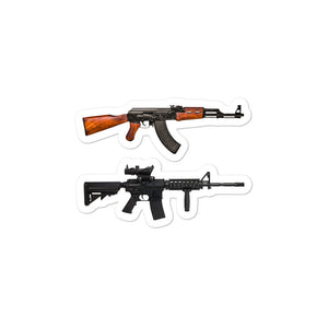 AK47 and M4 Stickers