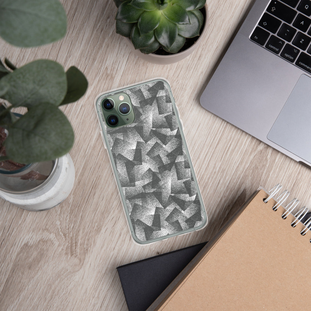 Stippled Abstraction iPhone Case