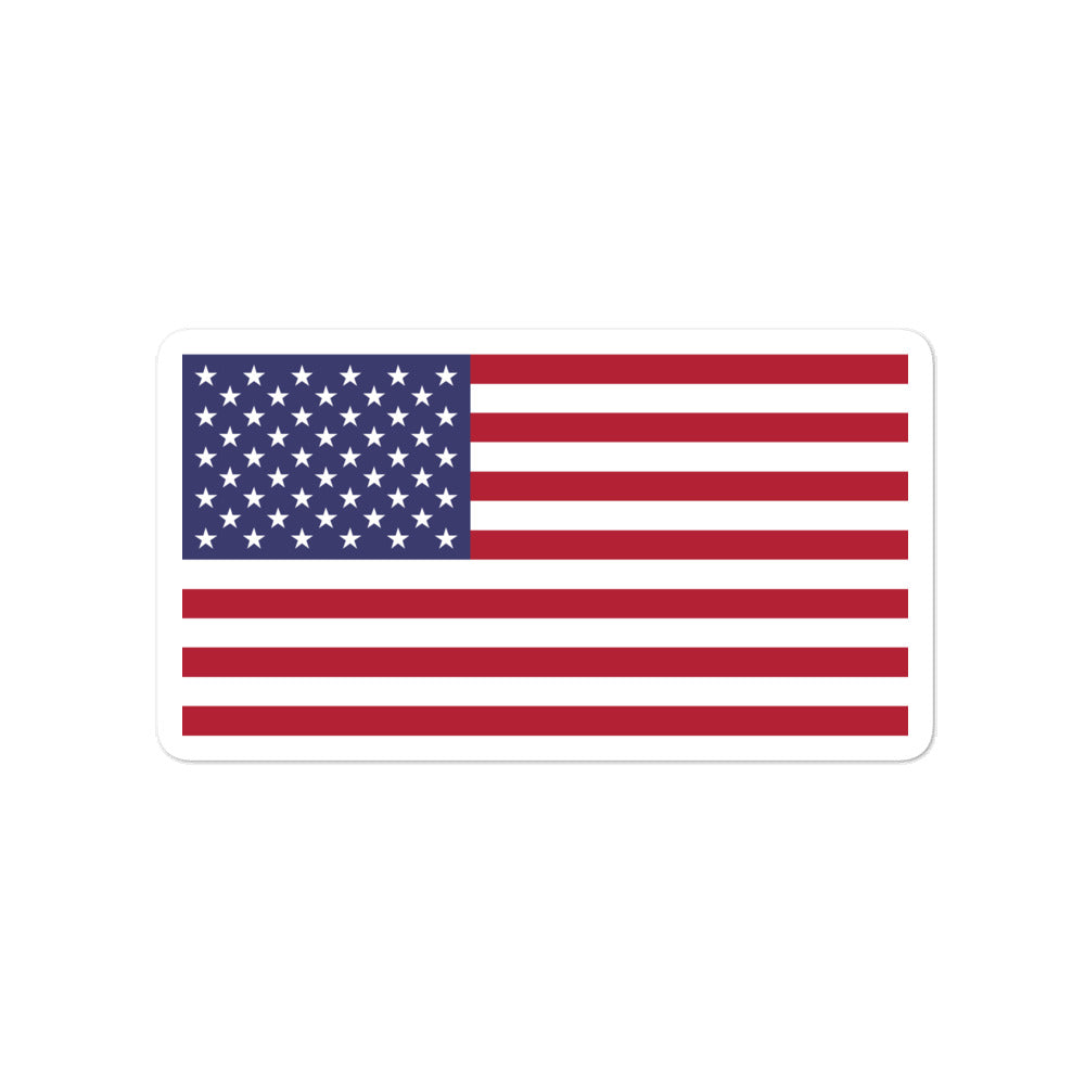 American Flag Sticker