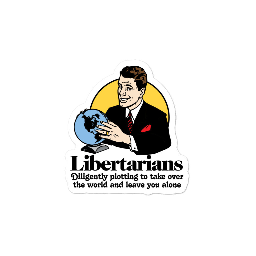 Libertarian Plot Sticker