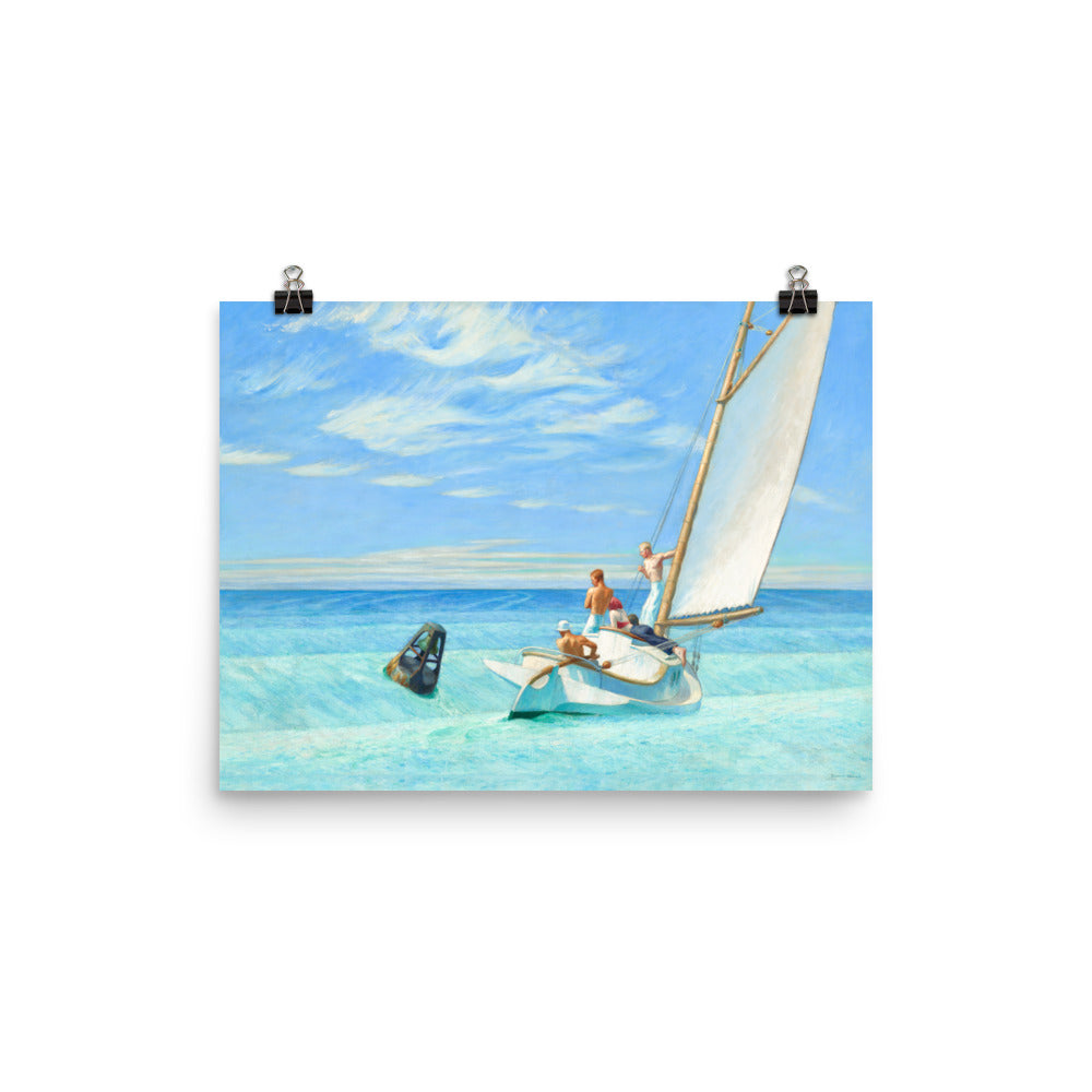 Ground Swell by Edward Hopper Poster