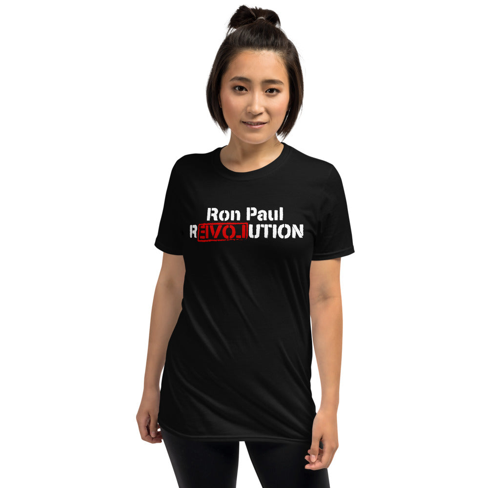 Ron Paul Revolution Commemorative Presidential Campaign Short-Sleeve Unisex T-Shirt